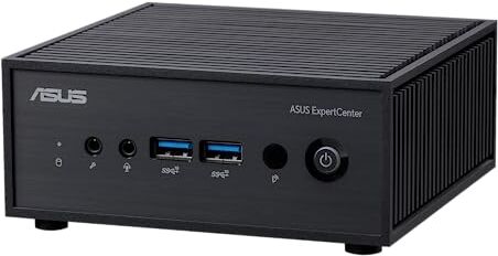 Asus ExpertCenter PN42-SN100AD Mini Desktop PC (processore Intel N100, scheda grafica Intel UHD integrata, memoria DDR4 da 4 GB, SSD PCIe 3.0, WiFi 6, Bluetooth 5.0, Windows 11 Pro)