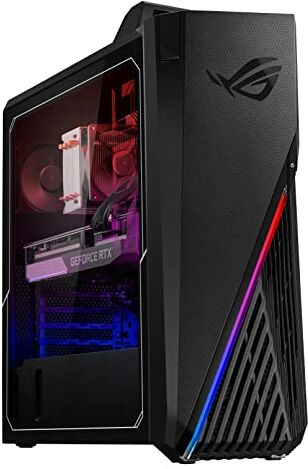 Asus ROG G15DK-75700G0090 - Desktop da gaming (AMD Ryzen 7 5700G, 32 GB RAM, 1 TB HDD, 1 TB SSD, NVIDIA RTX 3070 8 GB, senza sistema operativo) Nero