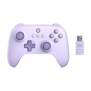 8BitDo Ultimate C 2.4G Purple Wireless Controller Compatible with Windows, Android & Raspberry Pi