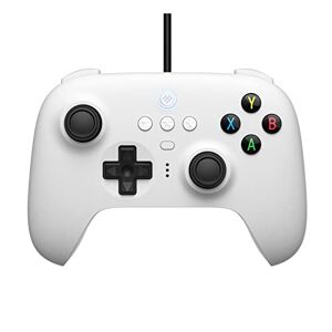8BitDo Ultimate Wired Controller for Switch, Windows and Android - White