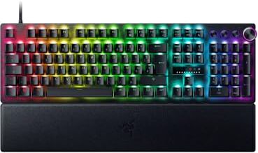 Razer Huntsman V3 Pro (Switches Analog) - Tastiera Gamer ottica (interruttori analogici regolabili da 0,1 a 4,0 mm, Trigger Rapido, Tasti in PBT Doubleshot) Tastiera AZERTY   Nero