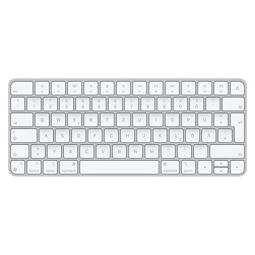Apple Magic Keyboard: Bluetooth, ricaricabile. Compatibile con Mac, iPad o iPhone; Tedesco, argento