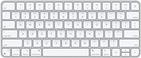 Apple Magic Keyboard: Bluetooth, ricaricabile. Compatibile con Mac, iPad o iPhone; Inglese (USA), argento