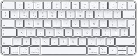 Apple Magic Keyboard: Bluetooth, ricaricabile. Compatibile con Mac, iPad o iPhone; Inglese (GB), argento