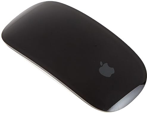 Apple Magic Mouse: Bluetooth, ricaricabile. Compatibile con Mac o iPad; Nero, superficie Multi-Touch