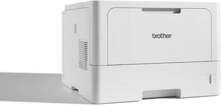 Brother HLL5210DW Stampante Laser Monocromatica,48 ppm,Stampa Fronte/Retro Automatica,Connettività cablata e WiFi,Display LCD 1 linea,Cassetto carta da 250 fogli,Inbox Toner fino a circa 3000 pagine