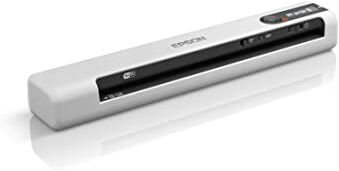 Epson Workforce DS-80W scanner A4 portatile WiFi e batteria, velocità 4 sec a pagina in b/n e colore, peso soli 300 gr, Supporta Scansione Supporti Plastificati