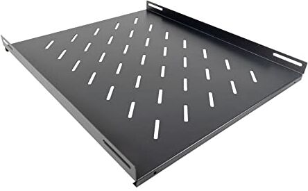 Aiten Data Vassoio fisso a griglia 1U 470 mm di larghezza x 550 mm di fondo per armadi rack da pavimento 19" con 800 mm di profondità. acciaio laminato. capacità 20 kg.