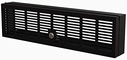 StarTech.com Pannello Rack di Sicurezza 3U con Serratura - Pannello di Chiusura Ventilato con Cerniere per Server Rack/Armadio di Rete 19", Protegge dagli Accessi non Autorizzati (RKSECLK3U)