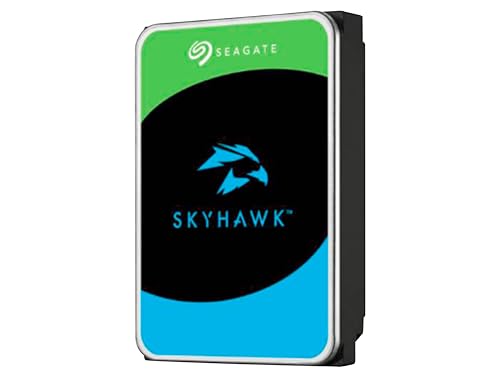 Seagate SkyHawk, 8 TB, Hard Disk Interno per Applicazioni Video, Unità SATA 6 GBit/s, 3.5", Cache 256 MB, 3 Anni servizi Rescue in-house, Pacchetto di Facile Apertura (ST8000VXZ10), Amazon Exclsusivo