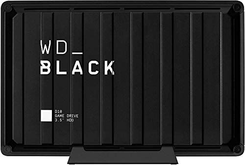 Western Digital BLACK D10 da 8TB per Xbox One, Unità di gioco, 7200 RPM con raffreddamento attivo per archiviare la tua enorme raccolta di giochi Xbox