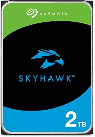 Seagate SkyHawk, 2 TB, Hard Disk Interno per Applicazioni Video, Unità SATA 6 GBit/s, 3.5", Cache 256 MB, 3 Anni servizi Rescue in-house, Pacchetto di Facile Apertura (ST2000VXZ17), Amazon Exclsusivo