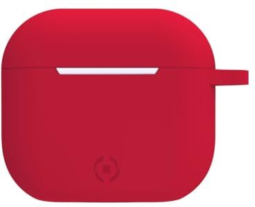 Celly Custodia custodia AirPODS 3 Gen rosso