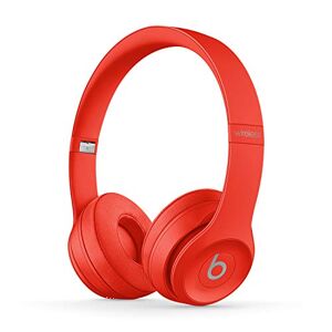 Beats by Dr. Dre Beats Solo3 Wireless Cuffie – Chip per cuffie Apple W1, Bluetooth di Classe 1, 40 ore di ascolto - Rosso