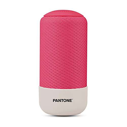 Celly , Speaker Wireless Linea Pantone, Cassa con Tecnologia Bluetooth 5.0, Potenza Output 5W, Fino a 10 Ore di Riproduzione, Speaker Portatile con Controllo da Remoto, Porta Jack 3.5 mm, Pink