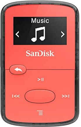 SanDisk Clip Jam 8GB MP3 Player - Red