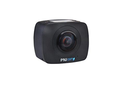 Pnj Cam Pano DL360Fotocamera 3602ottico960P 30fpsCMOS 4MP X 2Wi-FiCompatibile Cuffia VR360