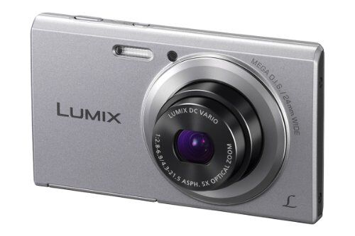 Panasonic DMC-FS50EG-S Fotocamera Digitale 16 MP Zoom 5x Grandangolare 24 mm, Silver