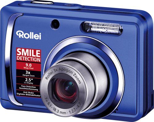 Rollei Compactline 90fotocamera digitale (9Mega Pixel, Zoom Ottico 3X. Zoom, 6,4cm (2,5pollici) Display)