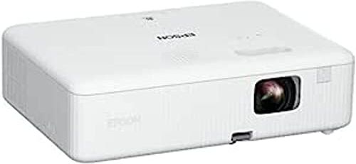 Epson CO-W01 Videoproiettore WXGA, HD Ready 16:10, Tecnologia 3LCD, 3000 Lumen, Connessione USB/HDMI, Correzione trapezoidale, Interfaccia audio/video MHL, Altoparlante, Proiezione fino 378”