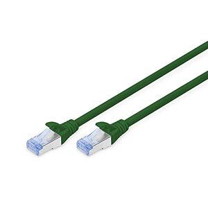 Digitus 0.25m Cat5e SF/UTP cavo di rete 0,25 m SF/UTP (S-FTP) Verde, 0,25 m - 1 Pezzi, Cat 5e - SF/UTP - PVC - CCA