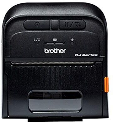 Brother RJ-3035B Stampante portatile resistente con Bluetooth, USB, stampa etichette da 3" fino a 80mm di larghezza