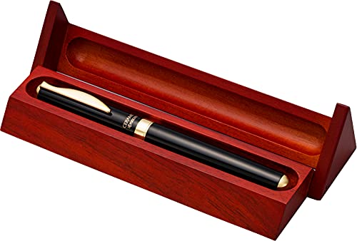 Kyocera CERALINER KCB-30W penna a inchiostro, nera, in scatola di legno