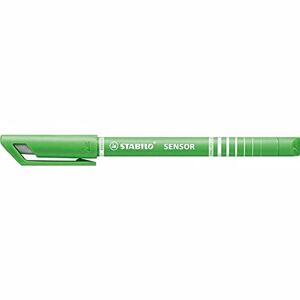 Stabilo Sensor – Set di 10 stylos-feutres punta extra-fine su Ammortizzatore – Verde chiaro