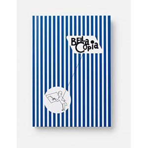 PdiPigna - BELLA COPIA Collection - Taccuino a righe A5, copertina rigida, Blu