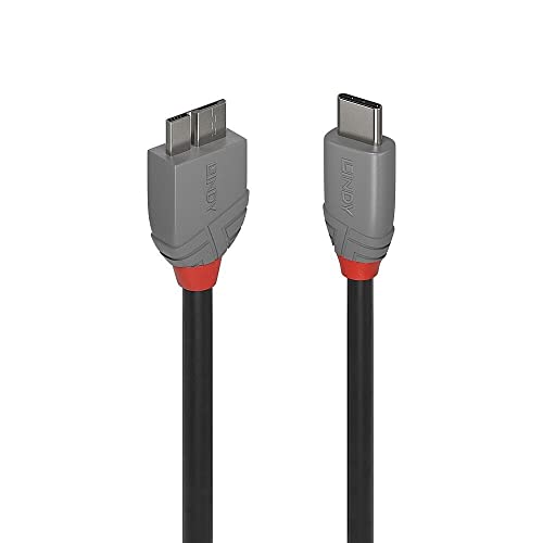 LINDY 0.5M USB 3.2 TYPE C TO MICRO-B CABLE