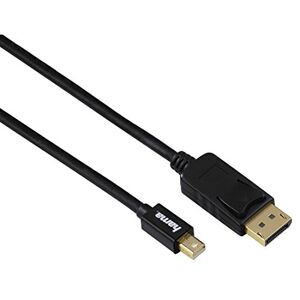Hama Cavo Mini DisplayPort/Display Port, connettori Dorati, 1,80 Metri