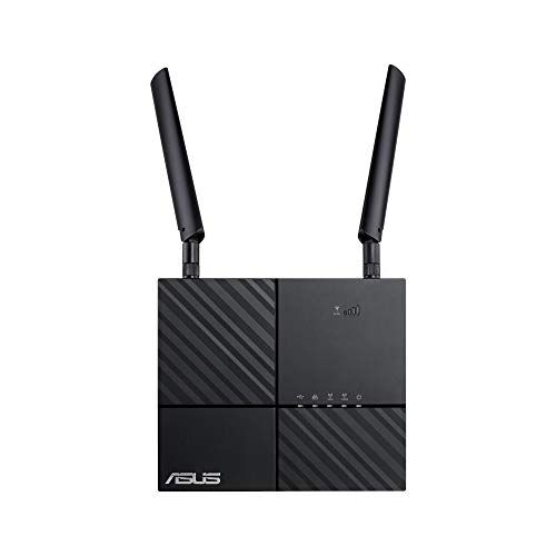 Asus 4G-AC53U router wireless Dual-band (2.4 GHz/5 GHz) Gigabit Ethernet 3G Nero
