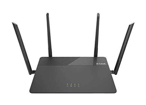 D-Link DIR-878 Router Wi-Fi AC1900 Dual band, 5 Porte Gigabit, AC SmartBeam, Tecnologia MIMO, Rete Ospiti, Parental Control, Configurazione Semplice, WPS/Reset