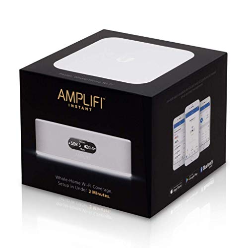 amplifi Instant Router 2,4 GHz/5 GHz Dual Band, AFI-INS-R-EU (2,4 GHz/5 GHz Dual Band Wi-Fi/Gigabit Ethernet (1) WAN, (1) LAN.