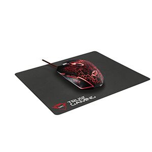 Trust Gaming GXT 783 Mouse Gaming e Tappetino per Mouse, Nero