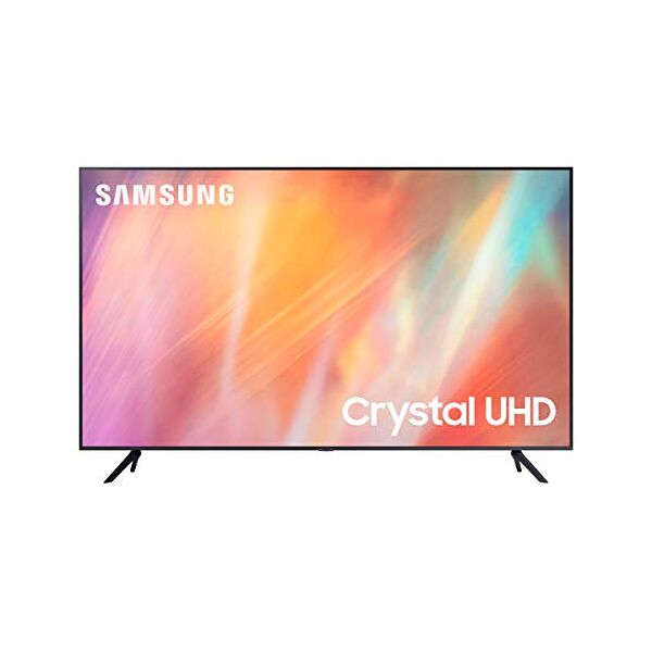 samsung tv ue43au7170uxzt, smart tv 43 serie au7100, modello au7170, crystal uhd 4k, compatibile con alexa, grey, 2021, dvb-t2 [efficienza energetica classe g]