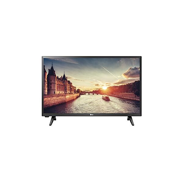 lg tv 28 pollici 28 led hd monitor pc dvb/t2/s2 28tk430v digitale terrestre t2 / hevc e digitale satellitare s2, nero