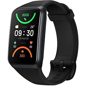 Oppo Band 2, Display AMOLED 1,57", oltre 100 Modalità di allenamento , Impermeabile 5 ATM, SpO2, Cardiofrequenzimetro, Monitor del Sonno, compatibile Android e iOS [Versione Italiana] Midnight Black