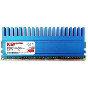 Komputerbay 2GB 240 Pin 800MHz PC2-6400/PC2-6300 DDR2 DIMM con Crown Series Heatspreader