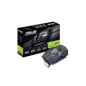 Asus Phoenix GeForce GT 1030 OC Edition 2 GB GDDR5, Scheda Video Gaming e Multimediale per HTPC, PCI Express 3.0, Home Entertainment e Gaming HD
