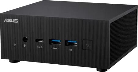 Asus PN53-BBR575HD Barebone Mini PC (processore AMD Ryzen 5 7535H, grafica Radeon integrata, WiFi 6E, Bluetooth 5.2, con chip audio, senza sistema operativo, DisplayPort 1.4), nero