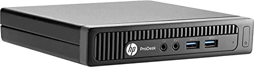 HP ProDesk 600 G1 3.2GHz i5-4570 TINY, 8GB RAM, 500GB SSD, Windows 10 Pro (Ricondizionato)