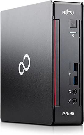 Fujitsu Q558 Windows 11 Pro I5 8500T FINO 3.50GHz Mini PC Computer Fisso Desktop PICCOLO RAM SSD M.2 NVME UFFICIO AZIENDALE POSTAZIONE CENTRO SCOMMESSE (Ricondizionato) (8GB RAM SSD 240GB)