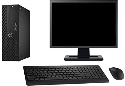 Dell PC 3050 SFF Schermo 27" Intel G4400 RAM 32GB SSD 960GB HDMI Windows 10 WiFi (rigenerato)