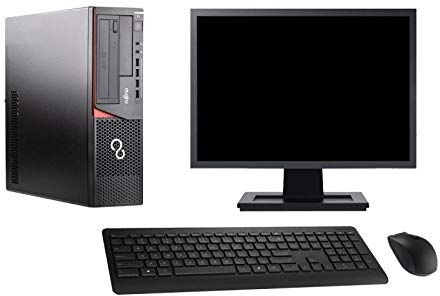 PC Fujitsu E920 DT - Schermo da 27" Intel i7-4770 RAM 32 GB SSD 240 GB, Windows 10 WiFi (ricondizionato)