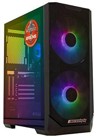 ScreenON - Ryzen 5 - 240GB M.2 SSD + 1TB HDD - RX 550 2GB - GamePC.X51481 - WiFi (8720211986765)