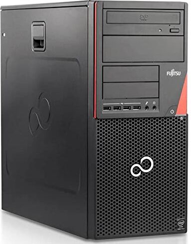 PC Computer Fujitsu Esprimo P720 Tower, Windows 10 Pro, Intel Core i5-4430S, Ram 8GB, SSD 240GB, DVD-ROM (Ricondizionato)