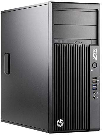 HP PC Tower Workstation Z230 Intel i7-4770 RAM 8 GB HDD 500 GB Windows 10 WiFi (Ricondizionato)