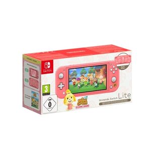 Nintendo Console Nintendo Switch Lite - edizione Speciale Animal Crossing, Corallo
