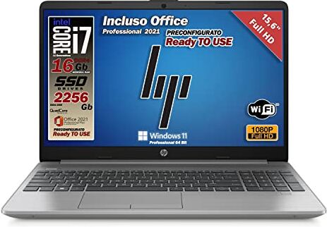 HP - 250G9 i7-1255U 15 16GB/512 PC Intel i PN: 6F217EAABZ - 7584686